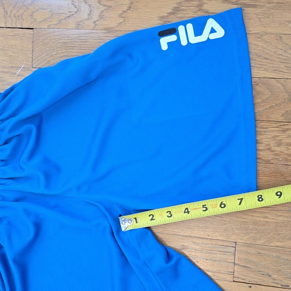 FILA BRAND SIGNATURE BOYS BLUE PULL ON ACTIVEWEAR SHORTS SIZE MEDIUM - Picture 8 of 10